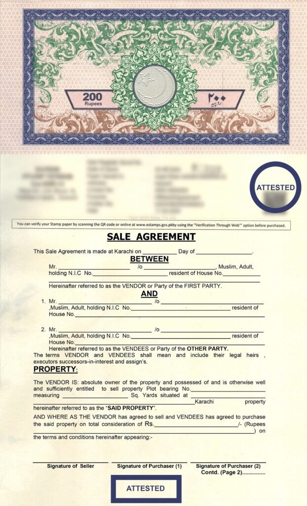 2 Purchaser Sale Agreement, Deed,