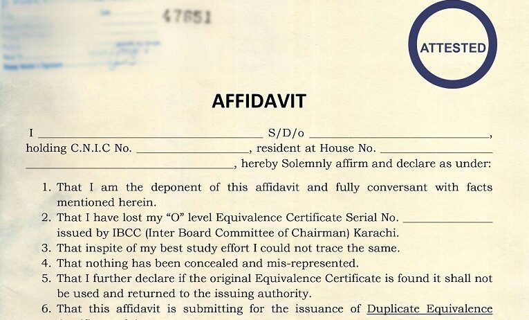 Affidavit for Issuance of Duplicate Equivalence Certificate duplicate equivalence certificate affidavit, affidavit for lost equivalence certificate, IBCC duplicate equivalence certificate format, affidavit for O Level equivalence certificate, how to get duplicate equivalence certificate Pakistan, affidavit for IBCC certificate loss, issuance of duplicate equivalence certificate, lost equivalence certificate affidavit format, affidavit format for duplicate certificate, legal affidavit for certificate loss,