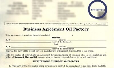 oil factory, Banaspati Ghee and Oil, business agreement oil factory Pakistan, banaspati ghee oil manufacturing contract, oil factory partnership agreement format, legal agreement for ghee and oil industry, trademark and oil factory agreement Pakistan, oil factory business contract template, banaspati oil factory legal deed, oil and ghee manufacturing agreement Karachi, partnership contract oil industry Pakistan, PSQCA ghee oil agreement format,