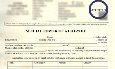KE Ex Employee Special Power of Attorney