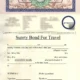 Travels Surety Bond - Traveler's Guarantee - Affidavit